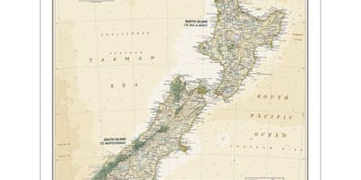 National geographic uus-meremaa kaart